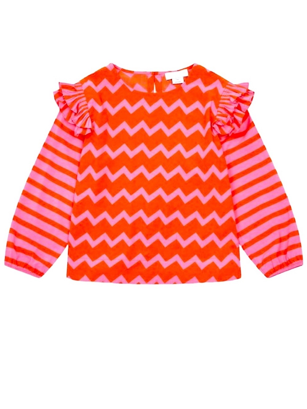 Stella McCartney Kids Zig Zag Blouse
